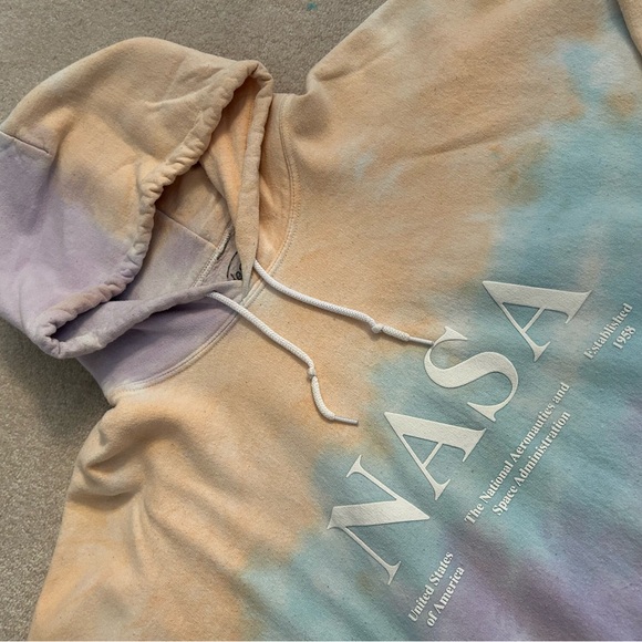 Nasa Tie-Dye Hoodie, XL - Picture 2 of 4